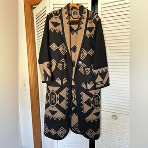 Reversible Wool Coat, Pendleton feel!